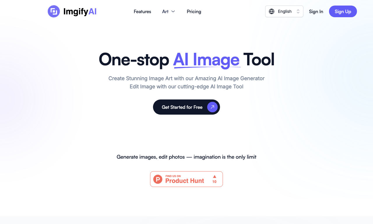 ImgifyAI — превью