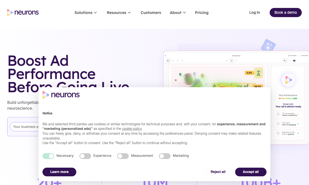 Predict — интерфейс