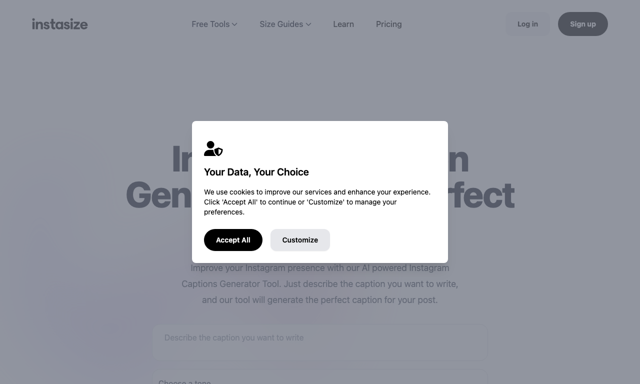 Instagram Caption Generator 1 — превью