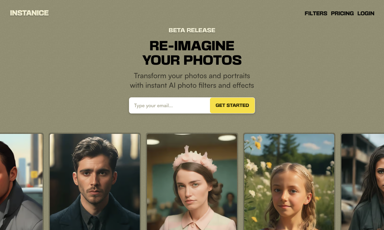 Instanice — интерфейс