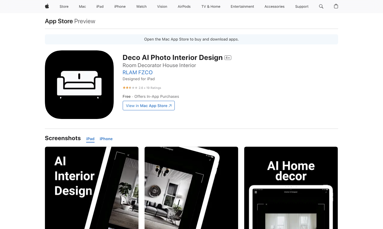 Interior AI - Design any space — превью