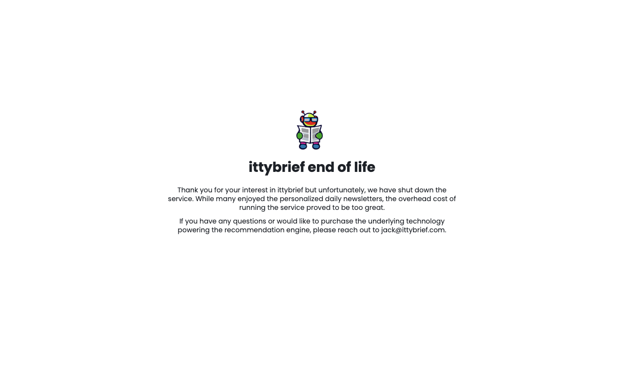 ittybrief — превью