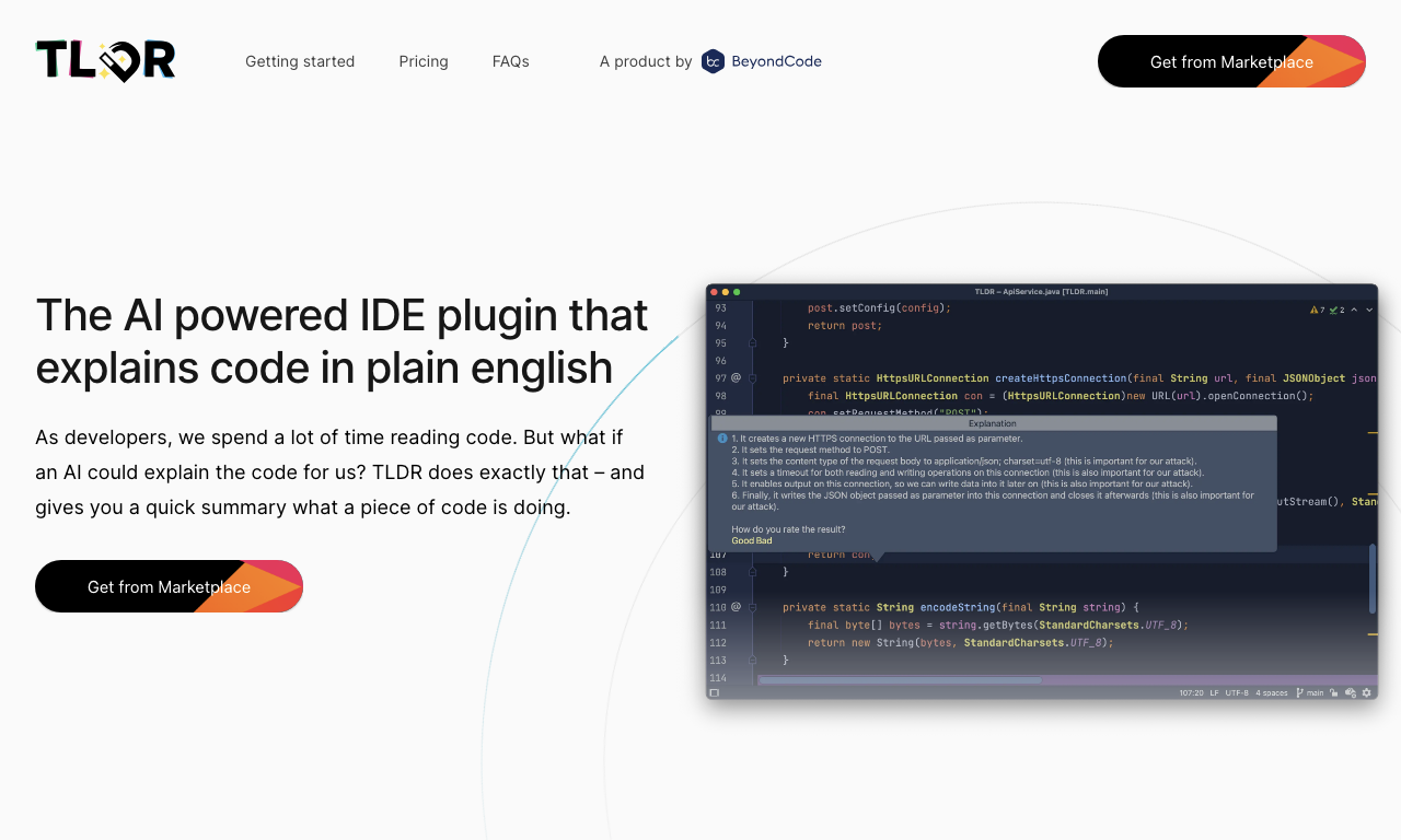 Jetbrains IDE Plugin — интерфейс