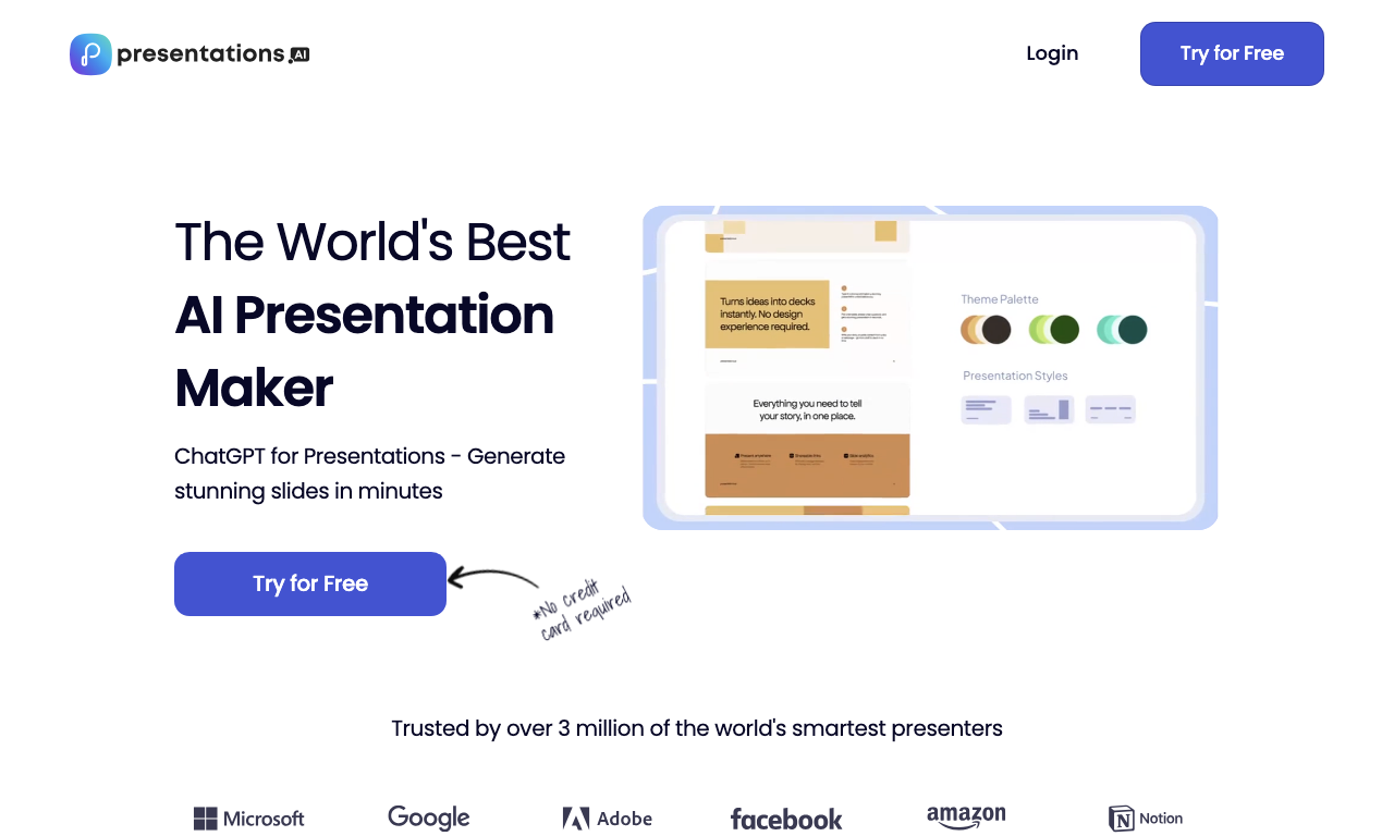 PresentationsAI — превью