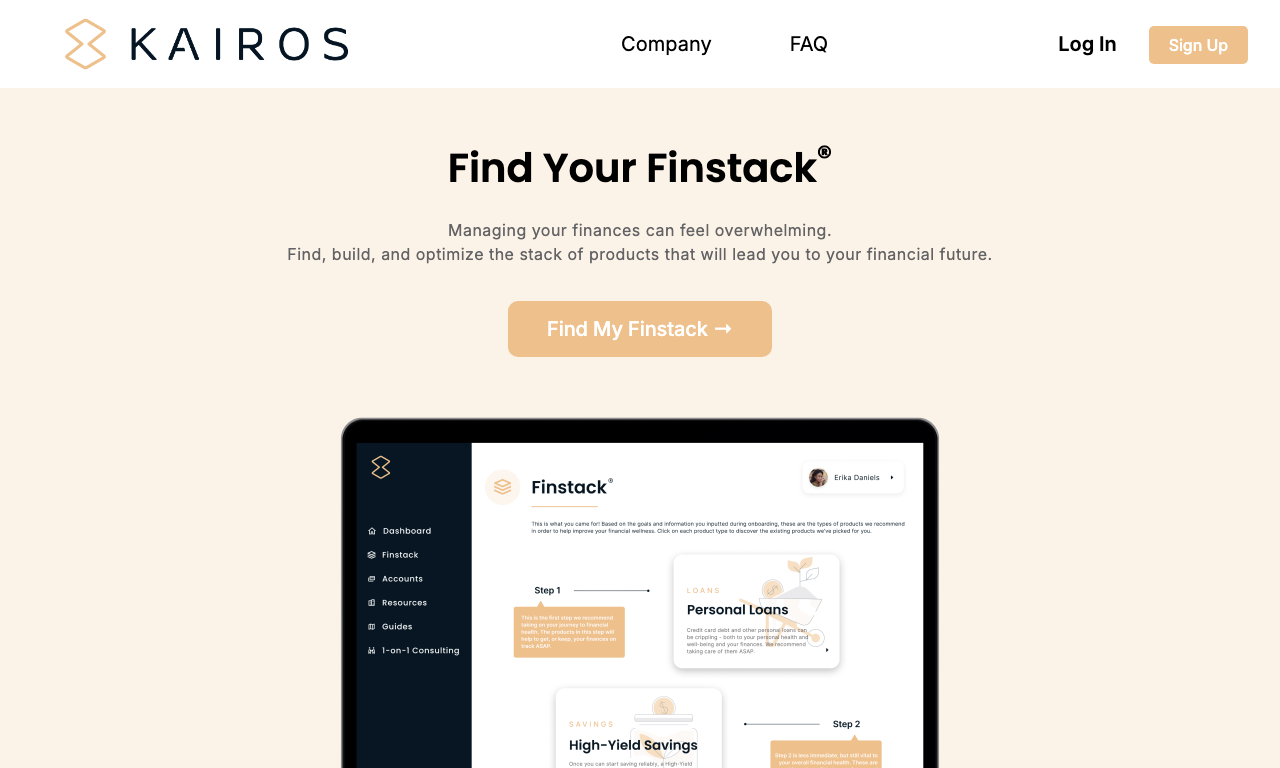 Kairos Financial — превью