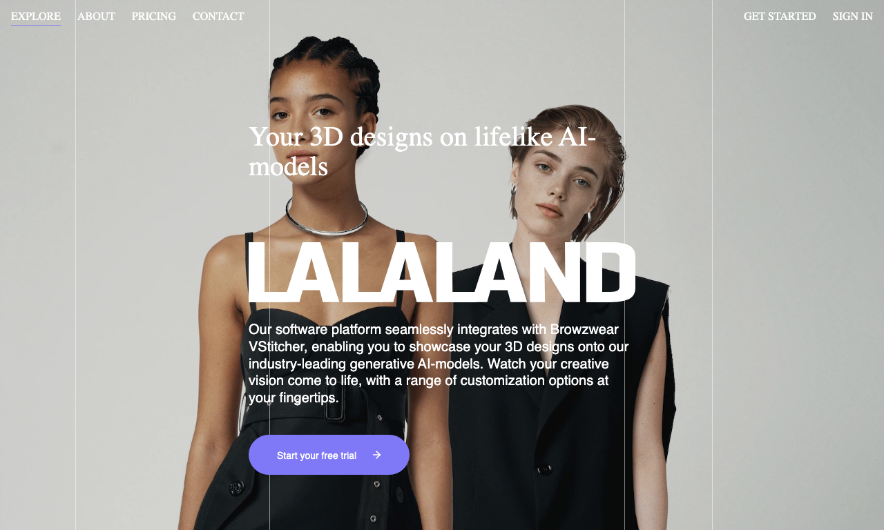 LalaLand AI — превью