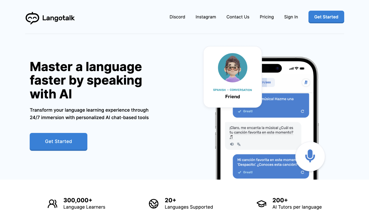Langotalk — превью