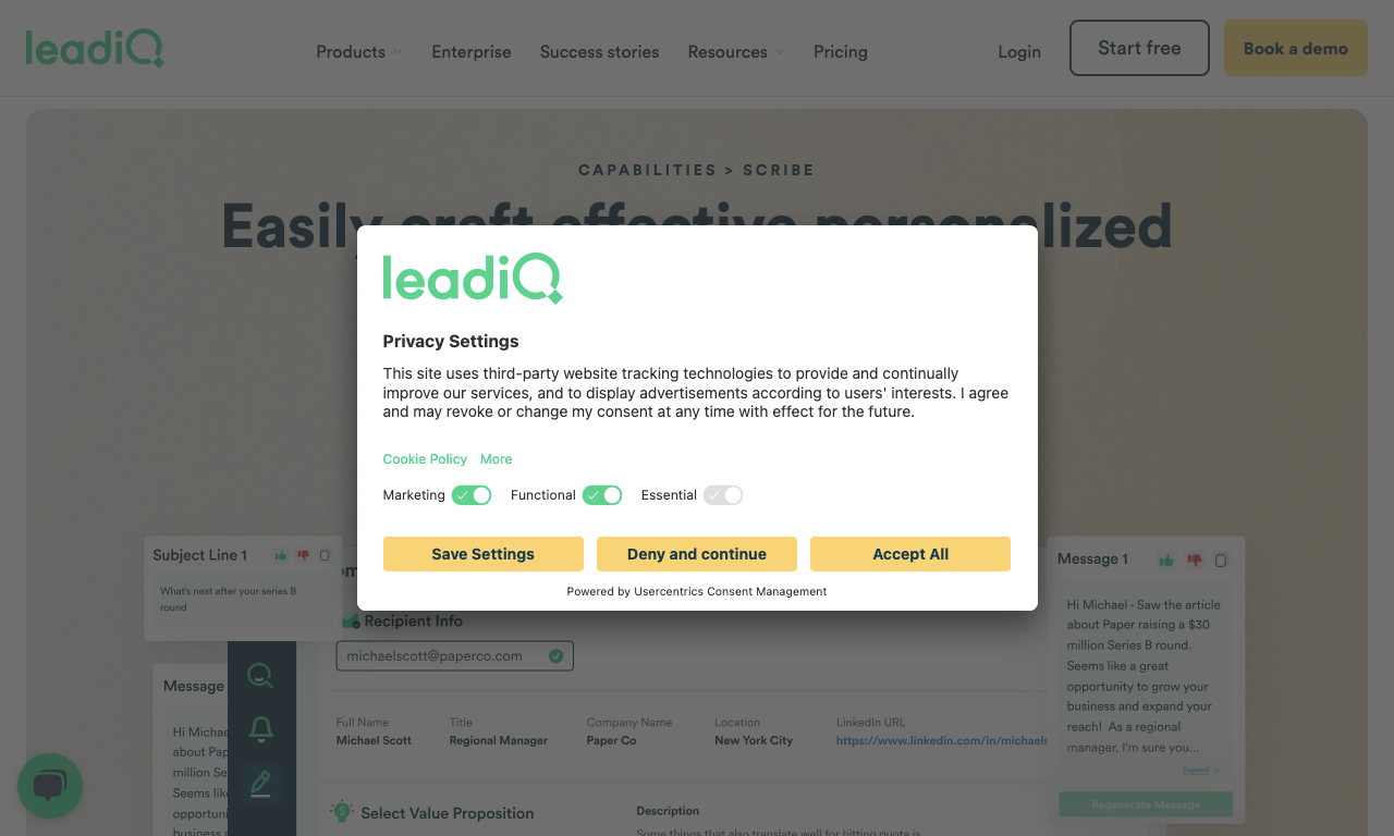 LeadIQ — превью