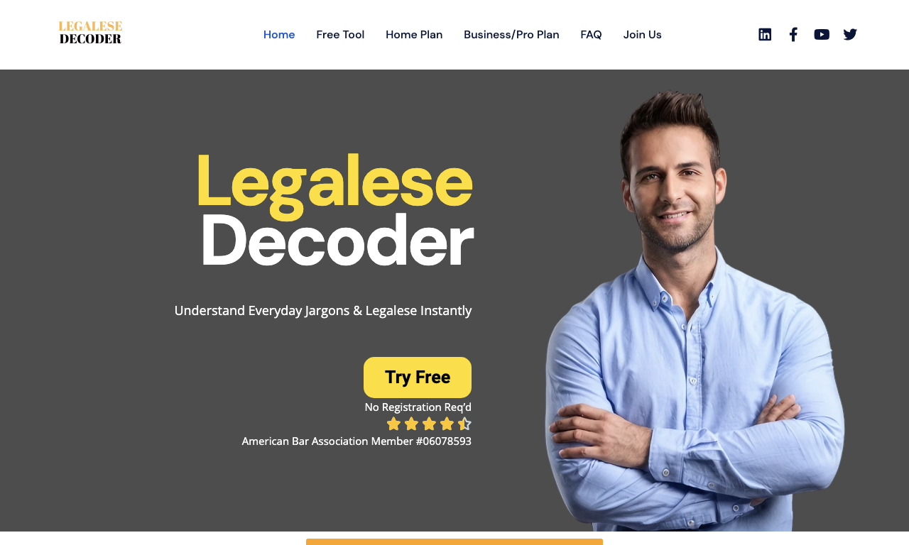 Legalese Decoder — превью
