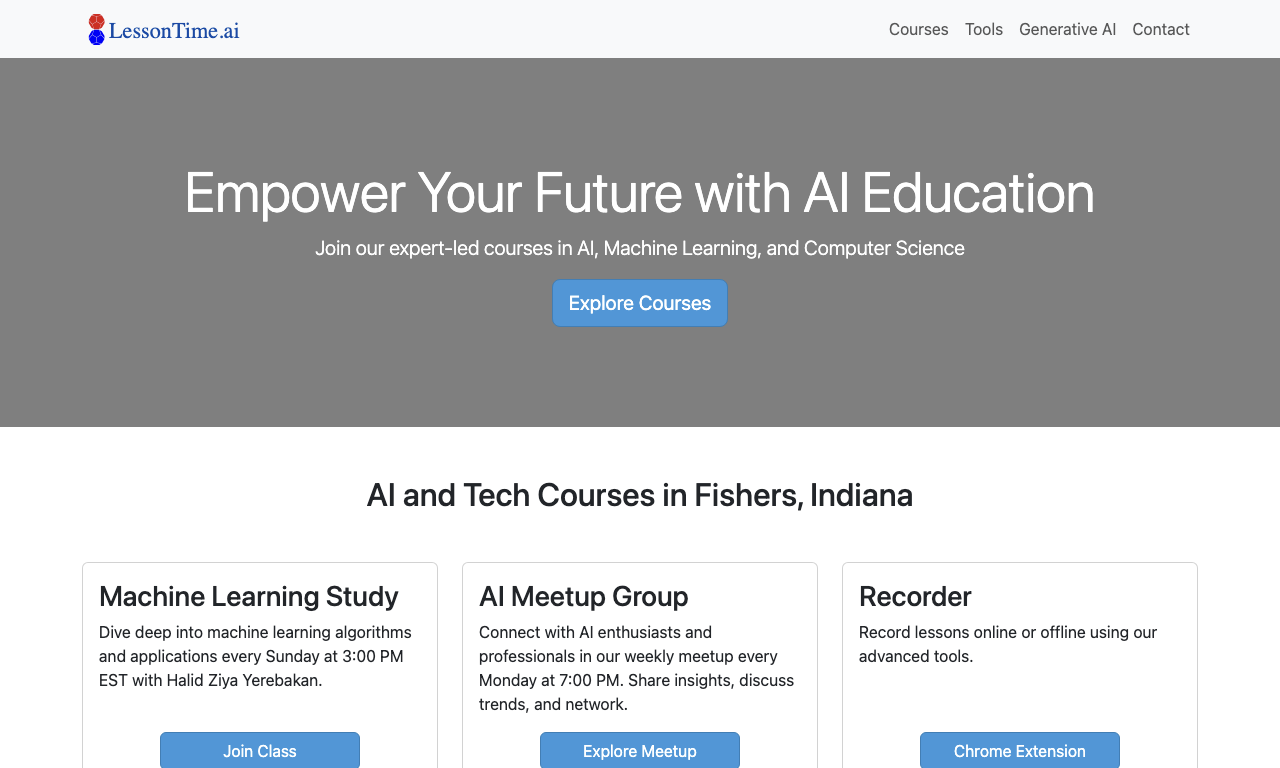 LessonTime AI — превью
