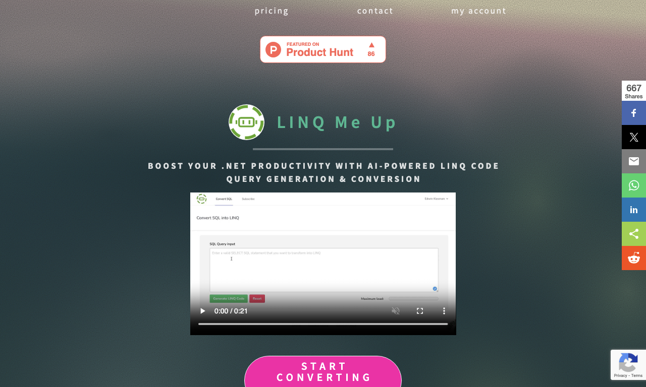 LINQ Me Up — превью