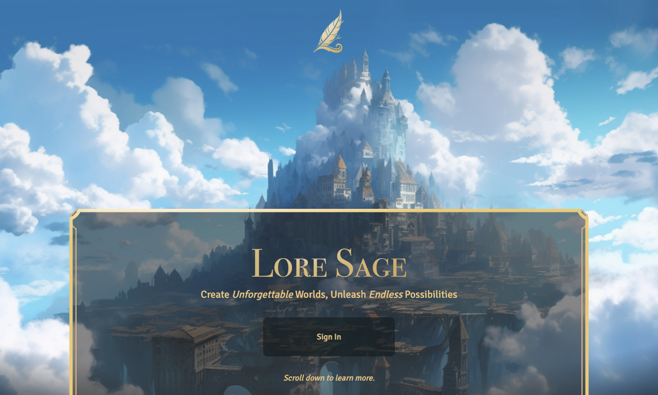 Lore Sage — превью