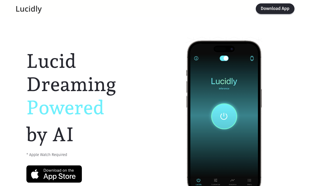 Lucidly — интерфейс