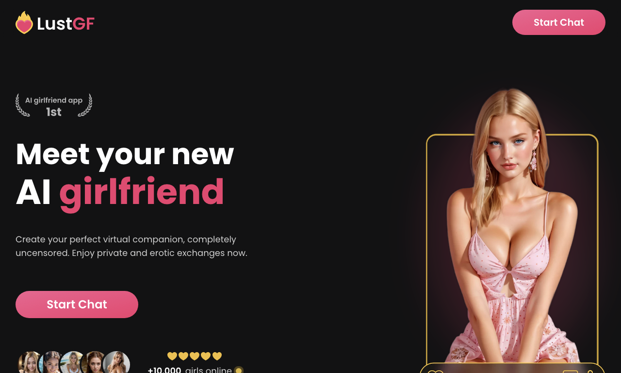LustGF AI Girlfriend — превью