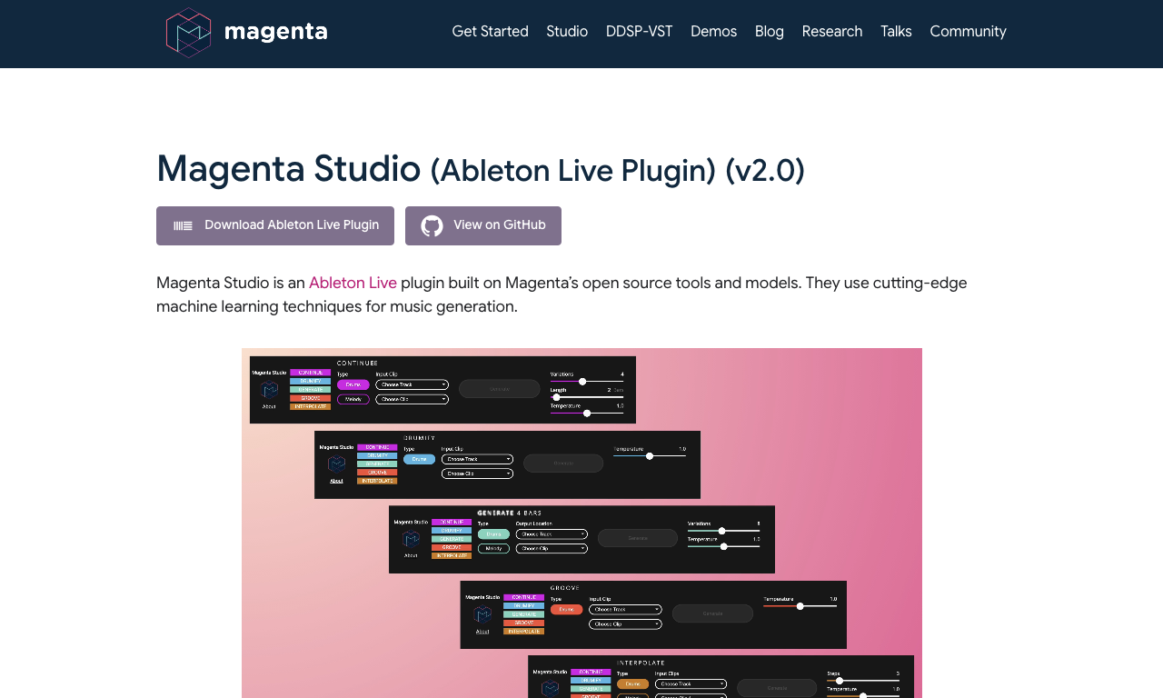 Magenta Studio — превью