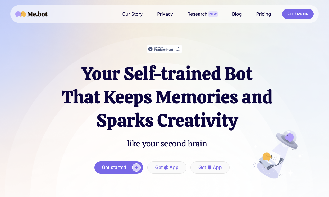 Me.bot — интерфейс