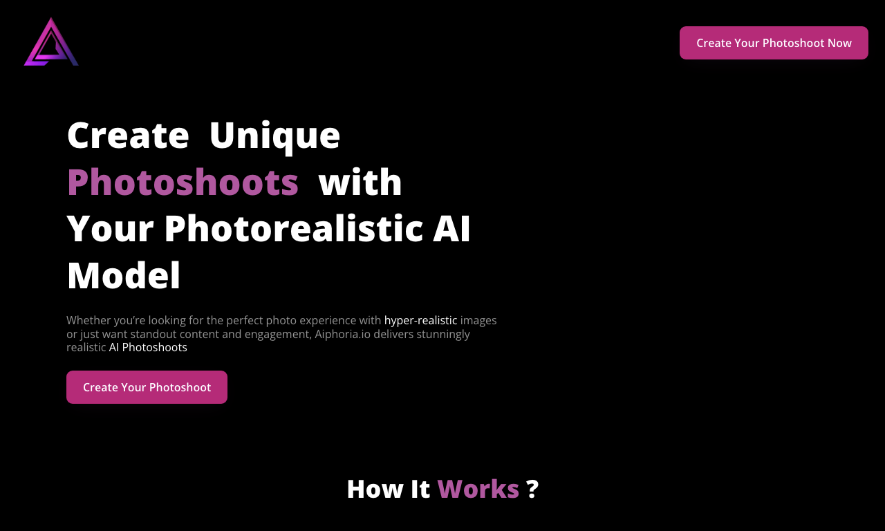 Aiphoria.io — превью