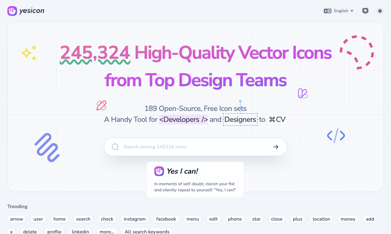 Yesicon — превью
