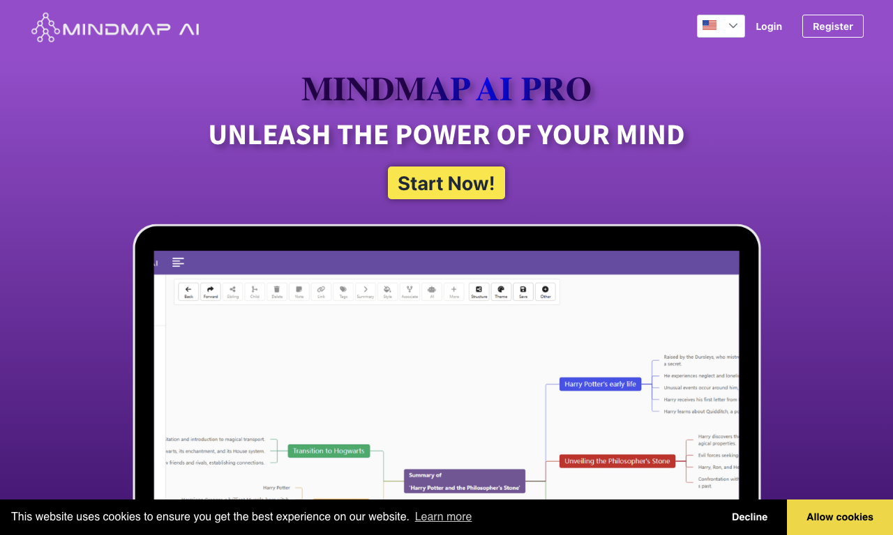 Mindmap AI — превью