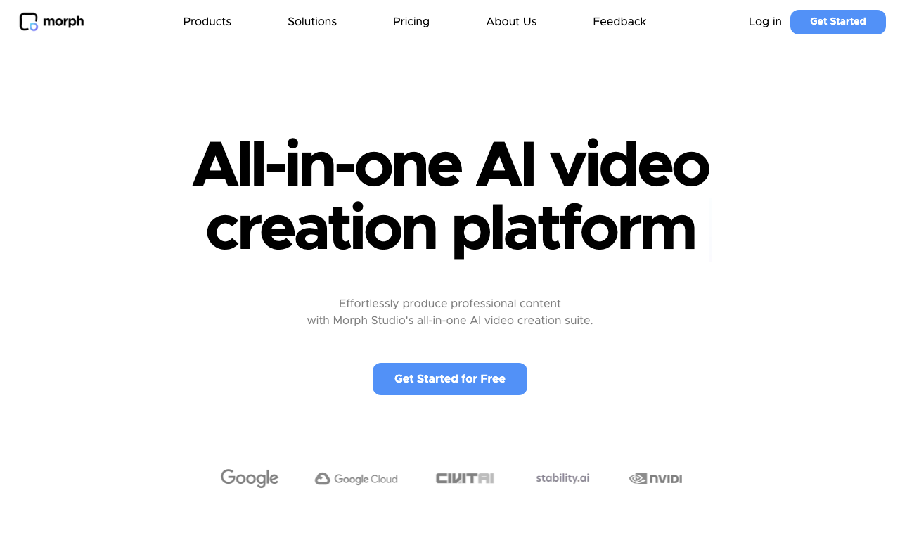 Morph Studio — превью