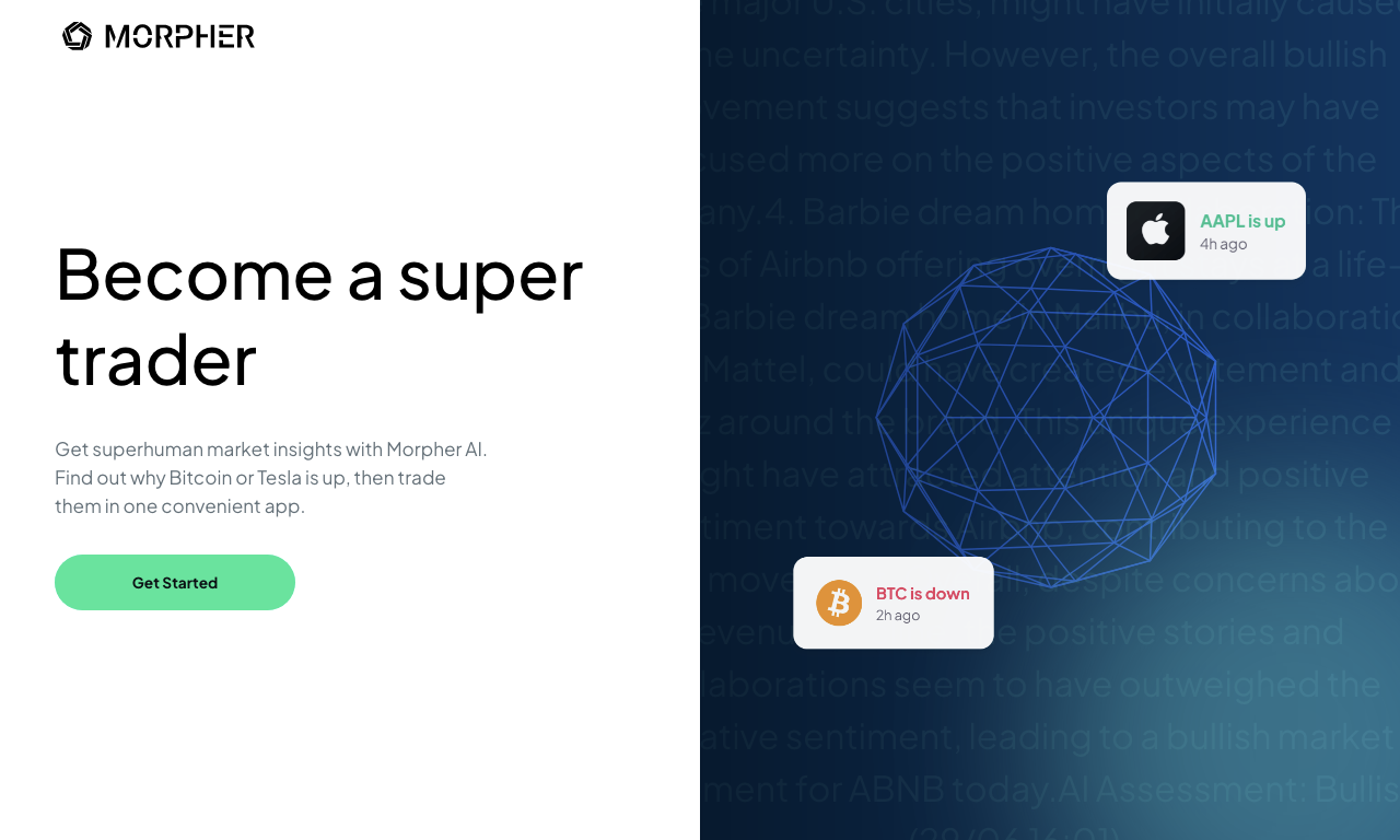 Morpher AI — превью