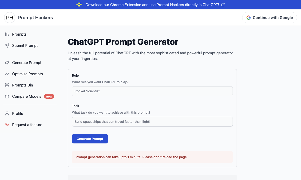 Prompthackers — превью