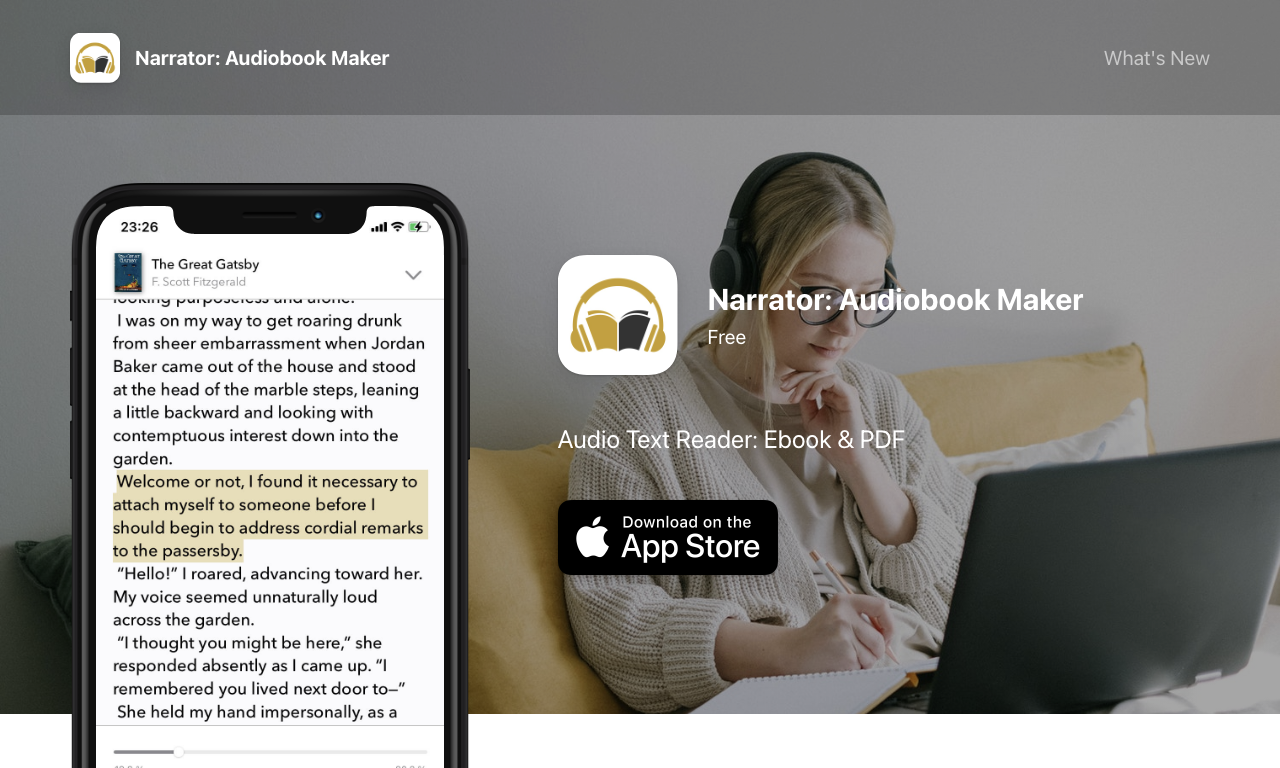 Narrator — превью