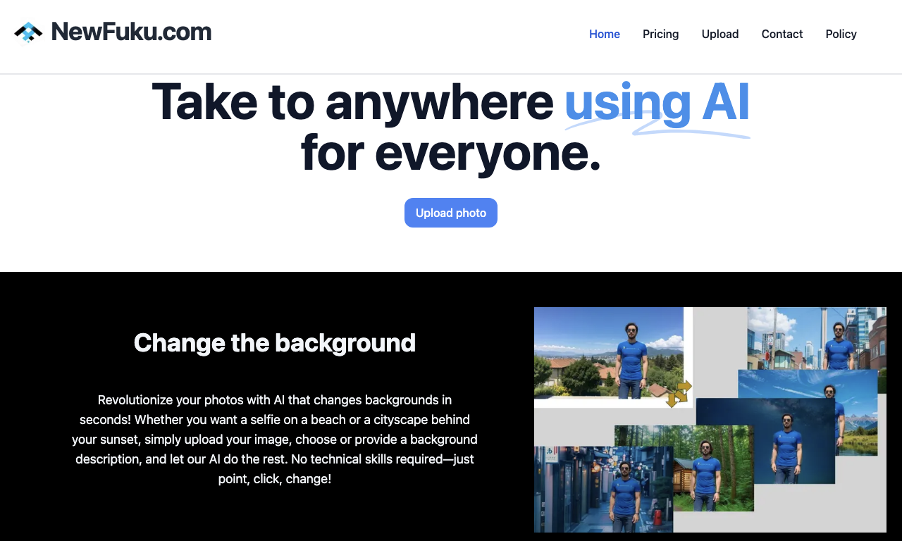 NewFuku — интерфейс