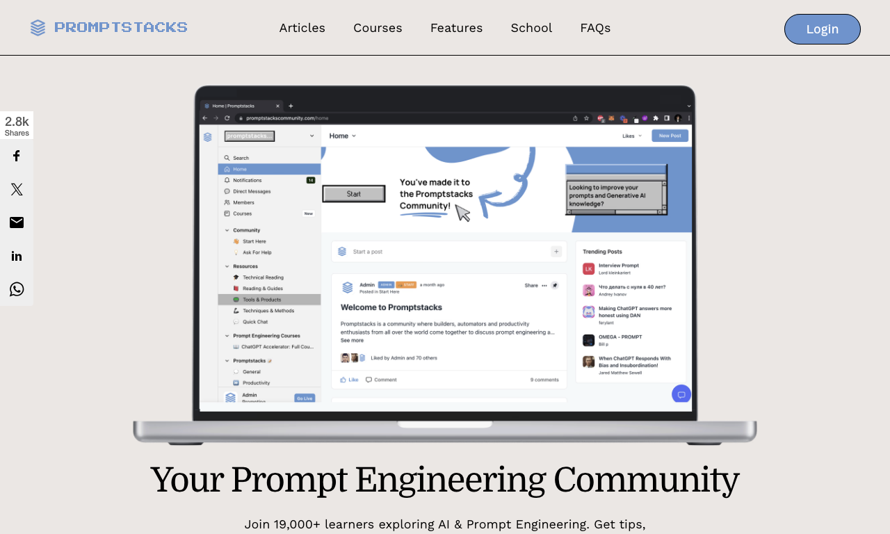 Promptstacks — превью