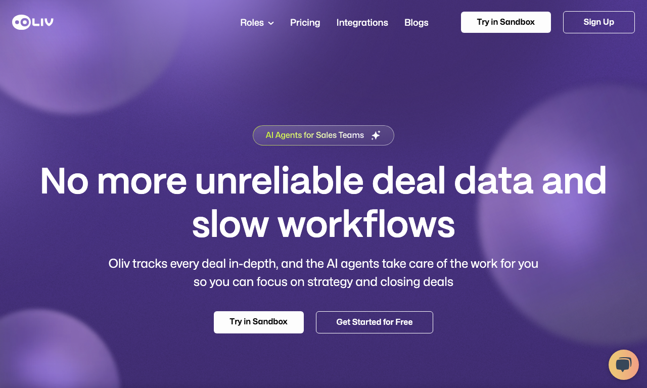 oliv AI — превью