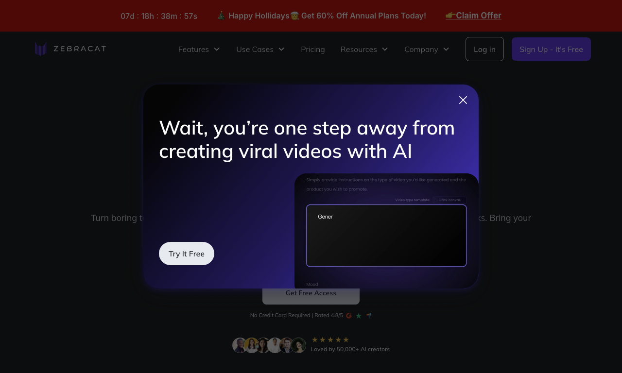 Zebracat AI — превью