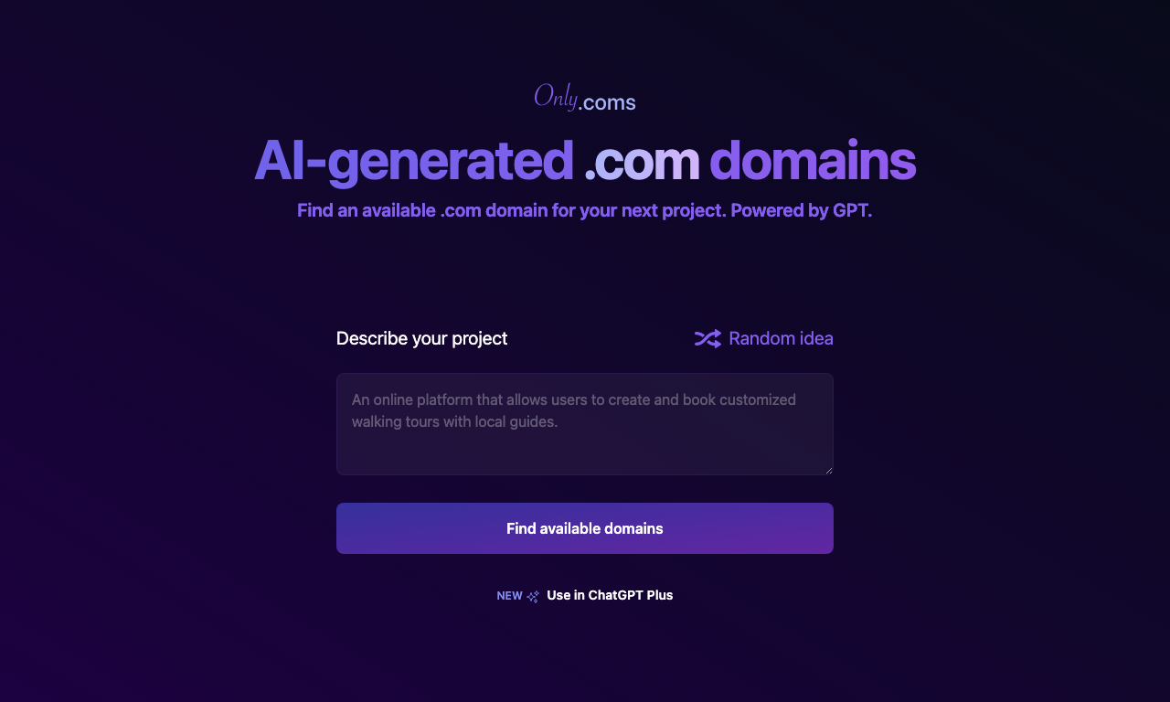 Onlycoms.com — превью