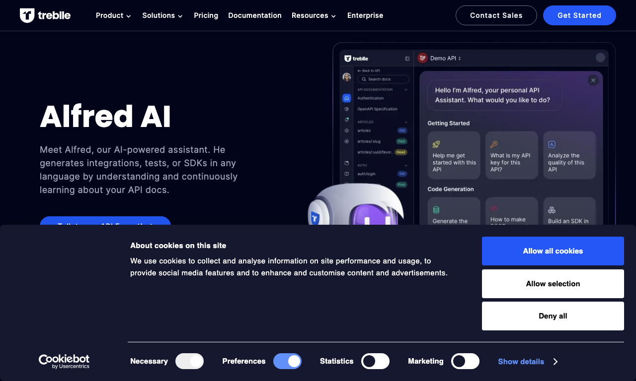 Alfred AI — превью