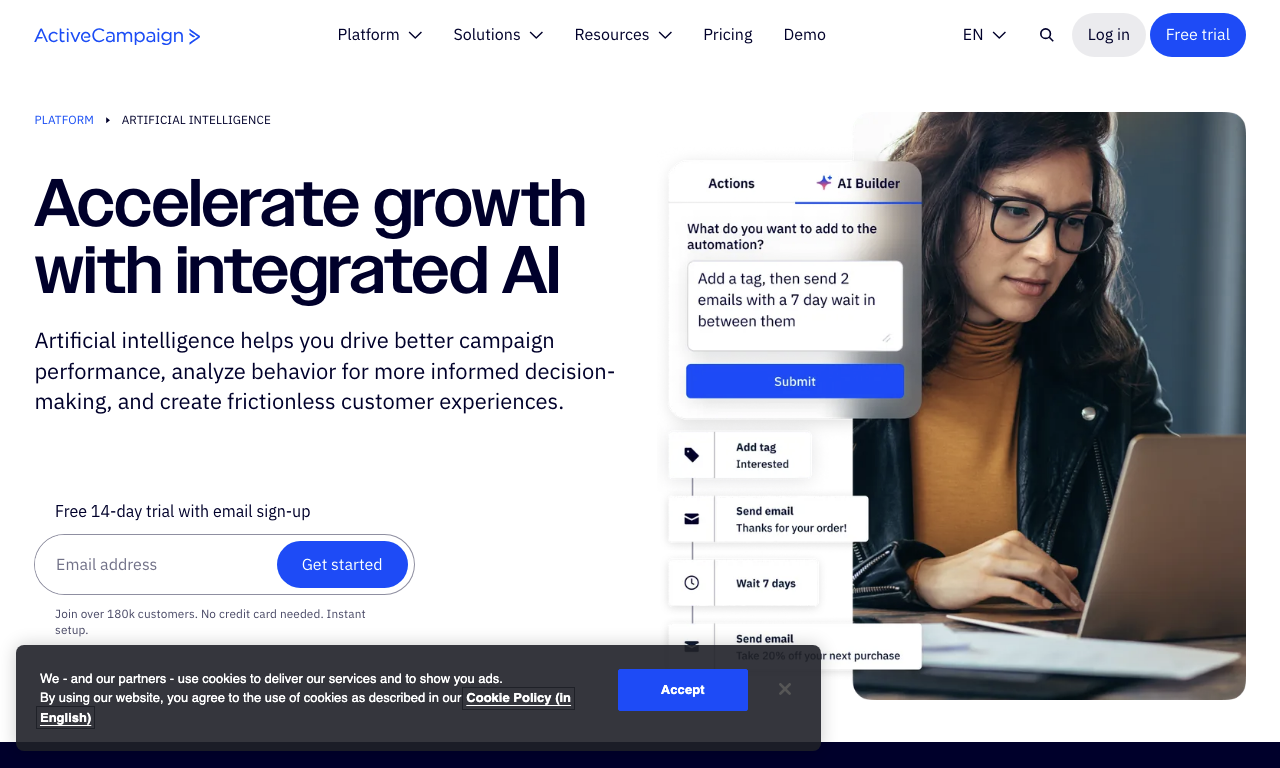 ActiveCampaign AI — превью