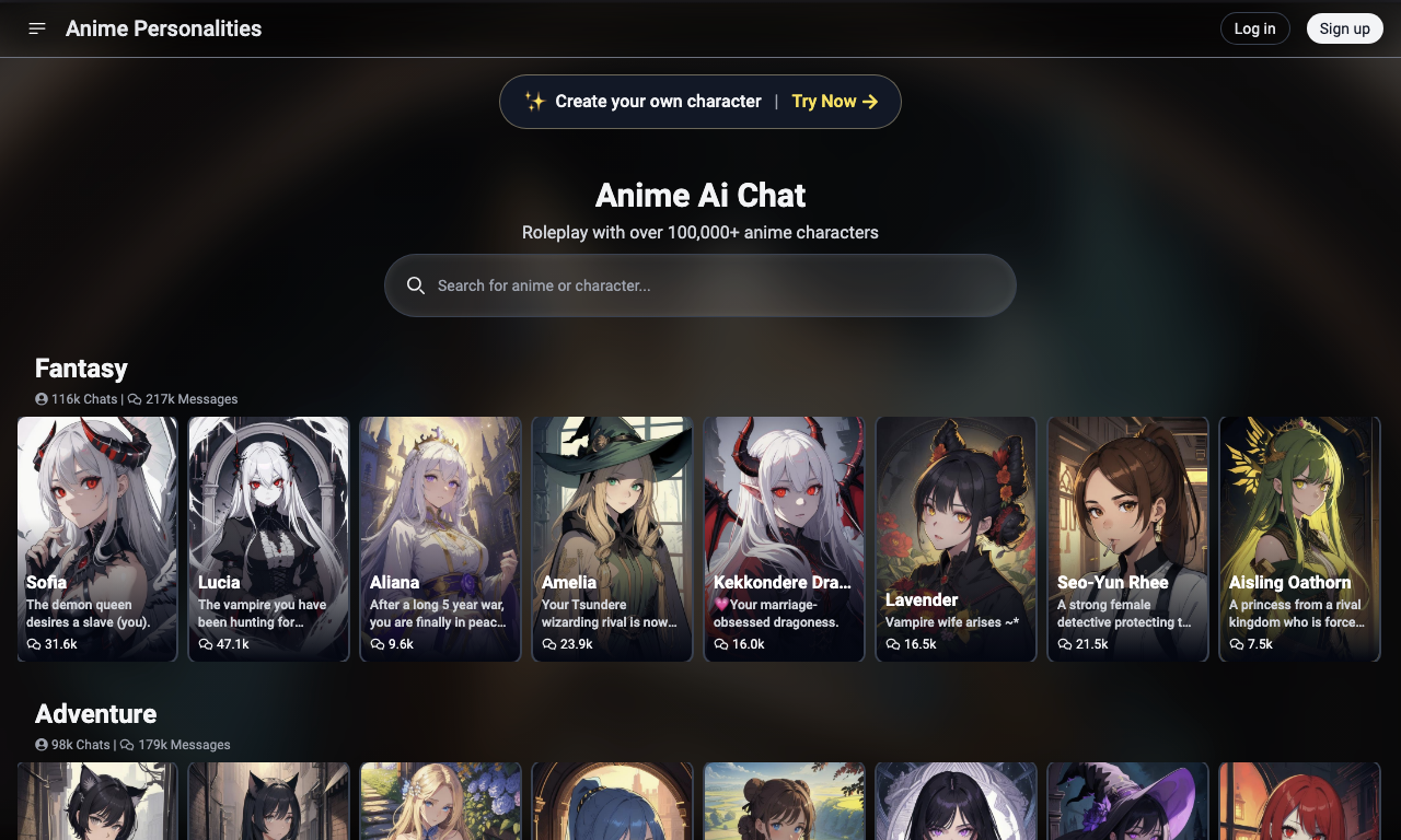 Anime Ai Chat — превью