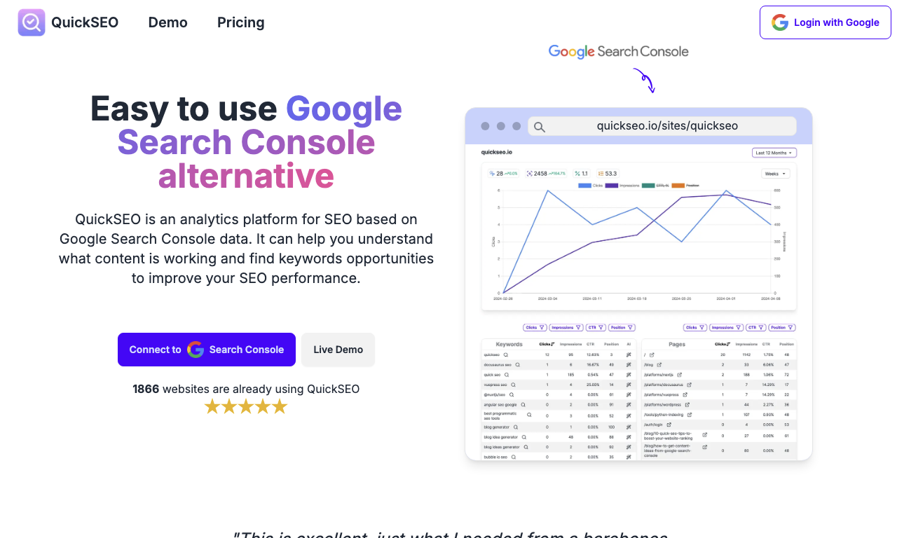 QuickSEO — превью