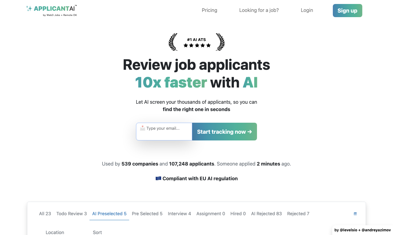 Applicant AI — превью