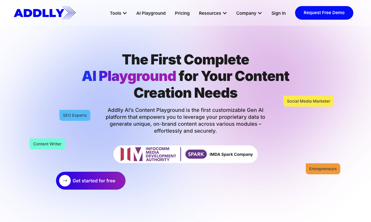 Addlly AI — превью