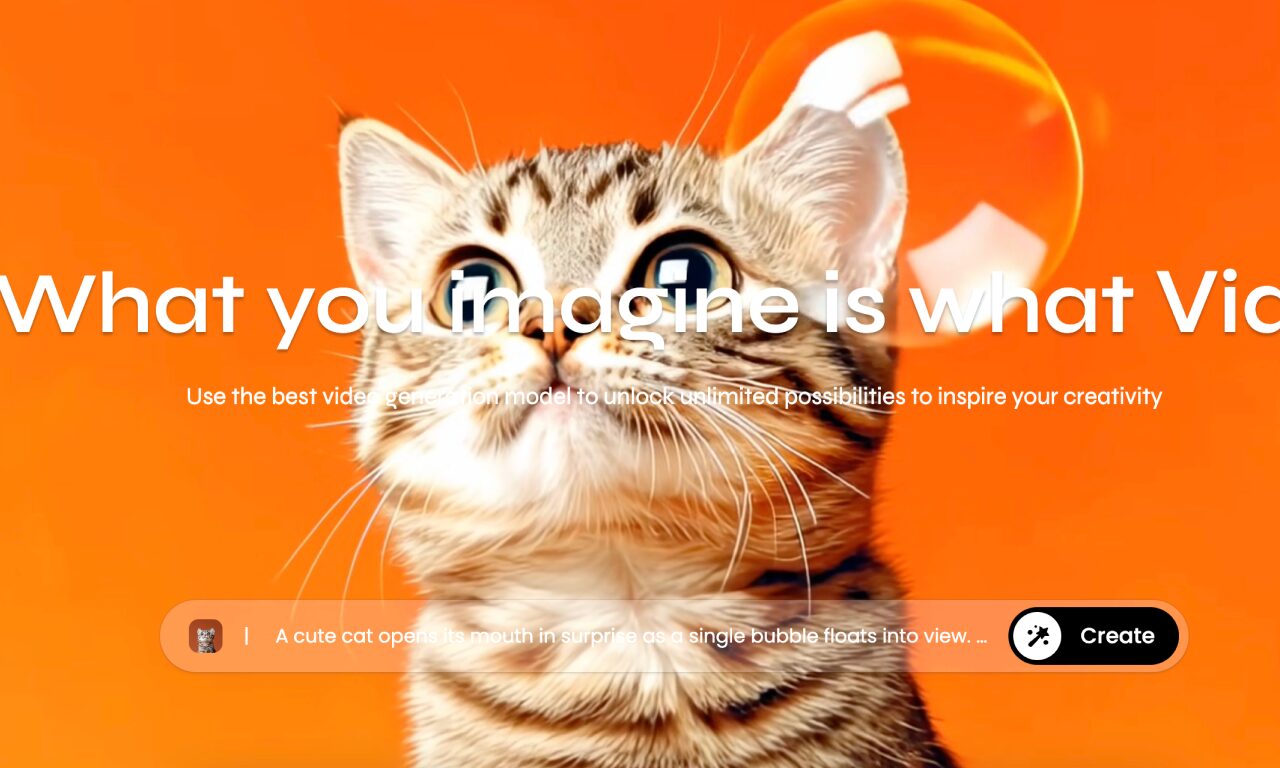 Vidu — интерфейс