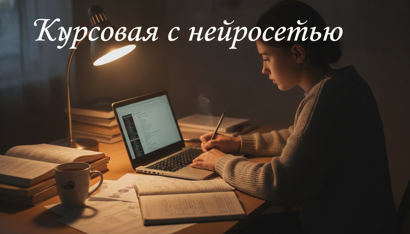 Как написать курсовую с помощью нейросети: сервисы, структура, антиплагиат