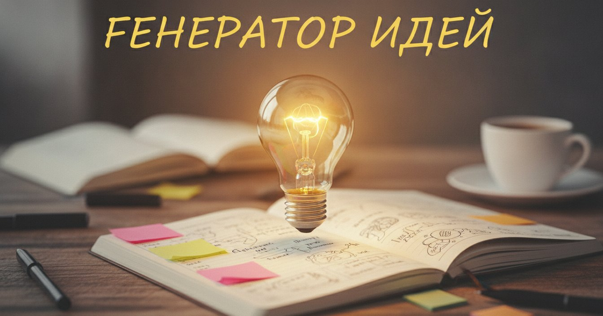 Генератор идей нейросетью: 9 сервисов для мозгового штурма