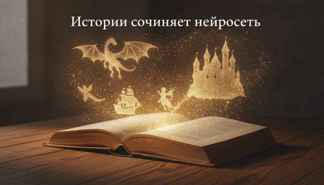 Генератор историй нейросетью: 7 сервисов для сторителлинга