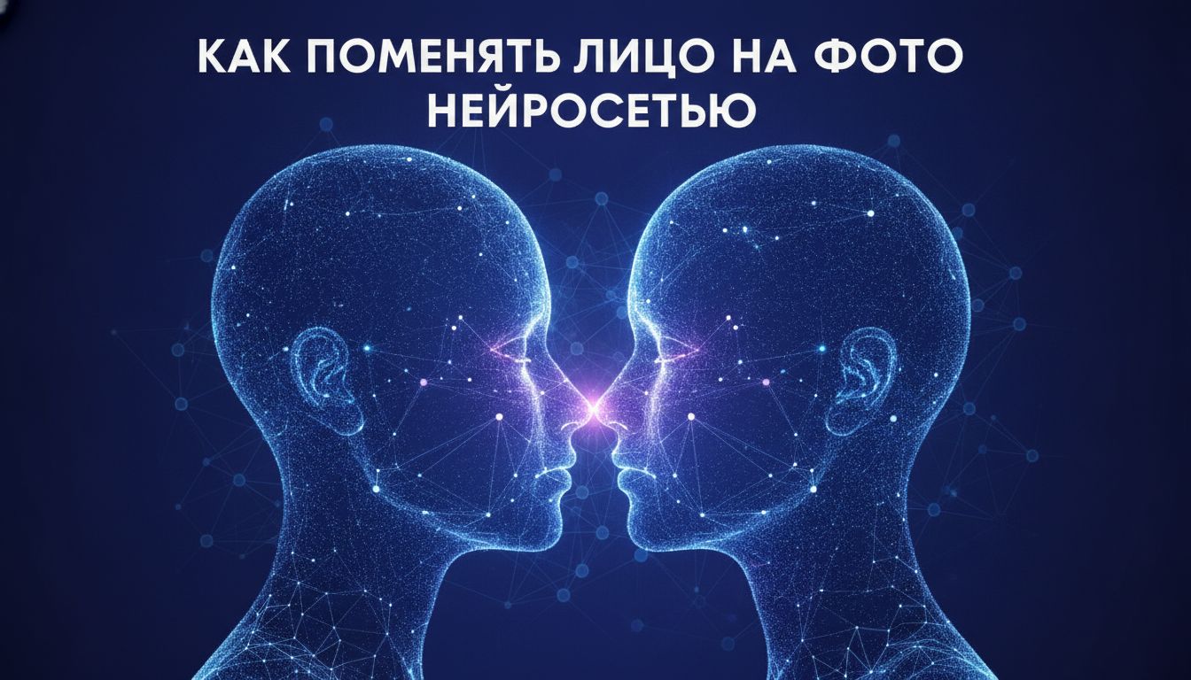 Как поменять лицо на фото нейросетью (face swap): сервисы и инструкция