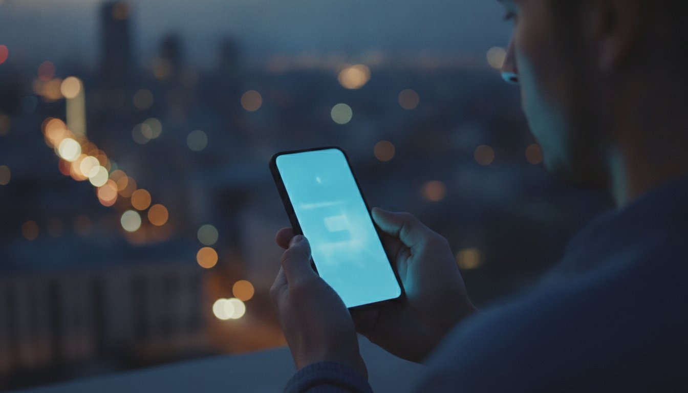 Человек пользуется нейросетью на смартфоне без VPN — доступ из России