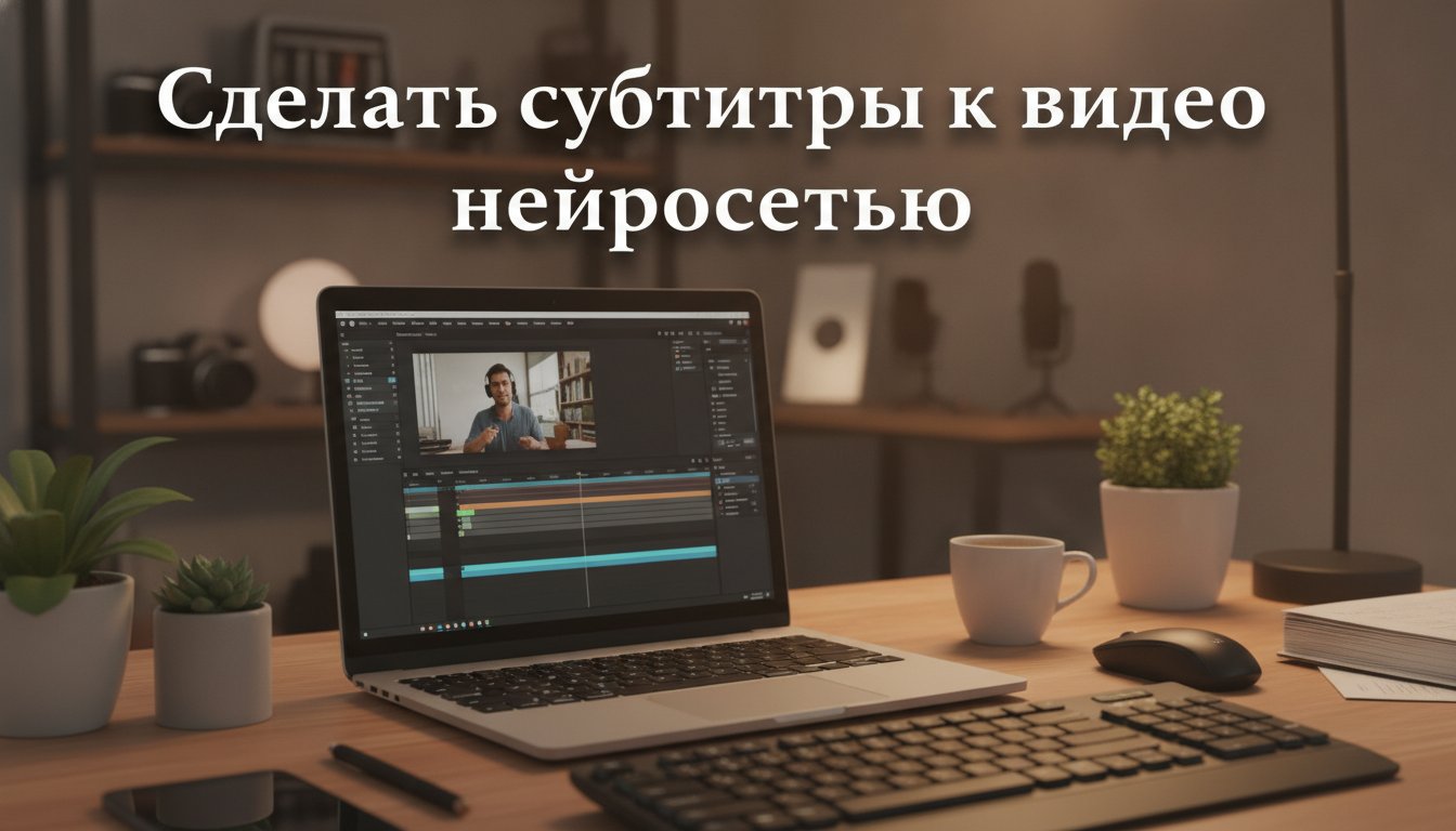 Сделать субтитры к видео нейросетью: автоматически