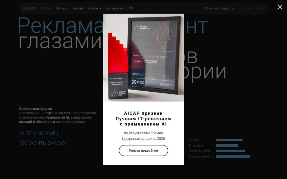 Интерфейс AICAP