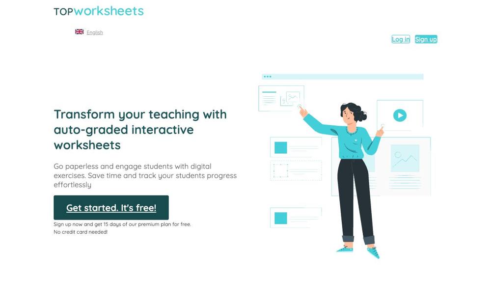 Интерфейс TopWorksheets