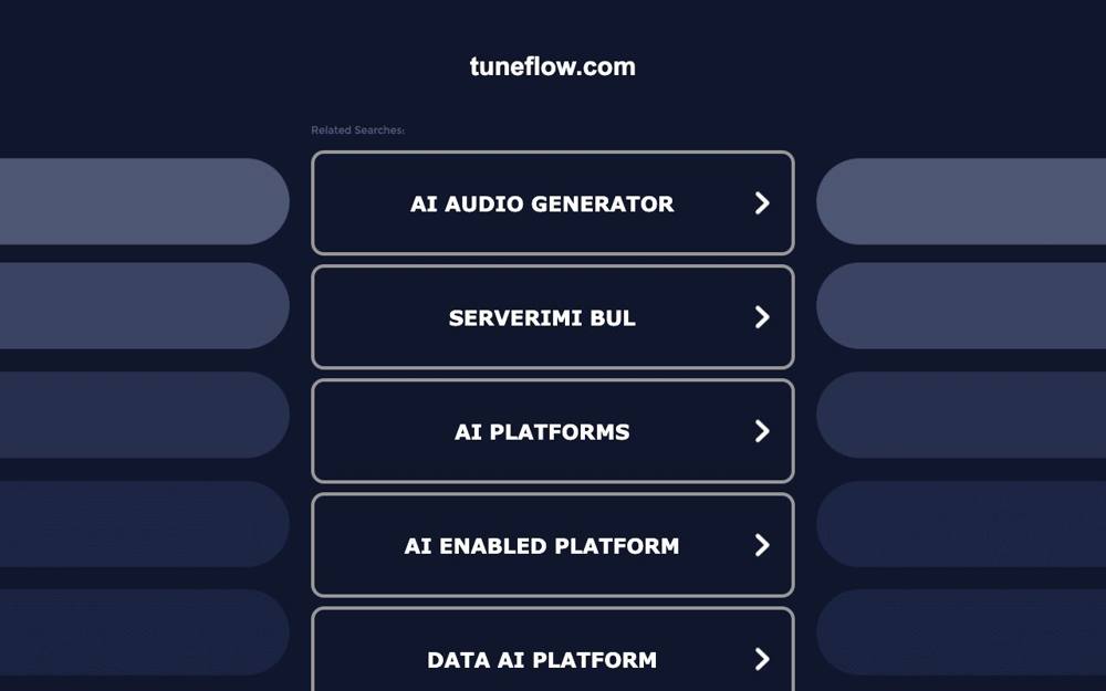 Интерфейс TuneFlow