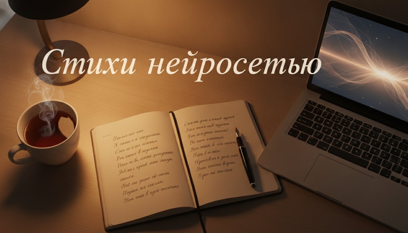 Сочинить стих нейросетью: генератор стихов и поздравлений
