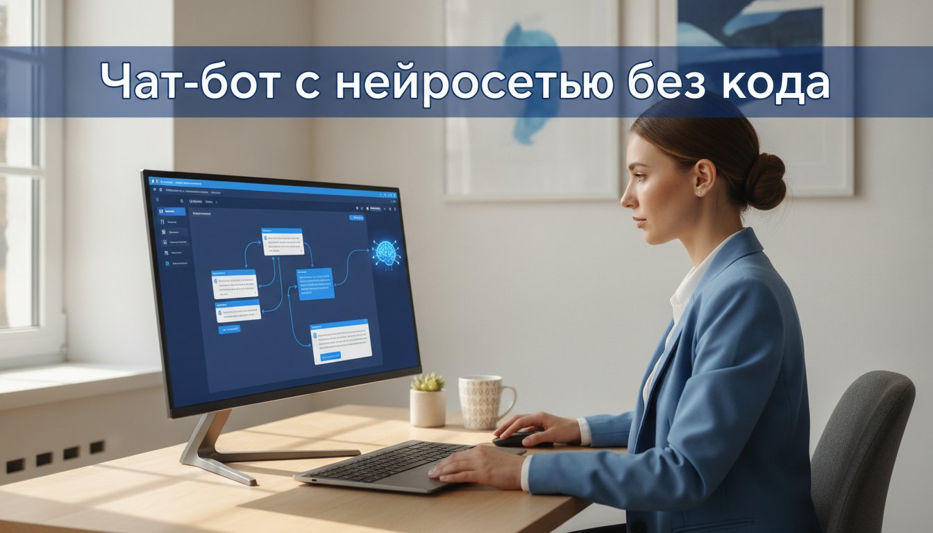 Как создать чат-бота с нейросетью без кода: сервисы для бизнеса